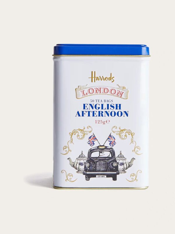 HDFT2510004-1-uni Harrods 英式下午茶精美紀念罐裝茶包 50入