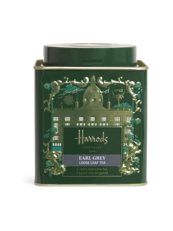HDFT2530002-08-uni Harrods 42號伯爵茶散葉茶 精美紀念罐裝 125g