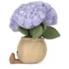 JCDB2610003-72-Amuseables-Hydrangea-24cm_3-mc JELLYCAT Hydrangea 娃娃花盆底部與整體比例展示,尺寸約 H24cm