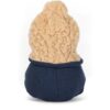 JCDB2610005-81-Amuseables-Peanut-Star-Student-Outfit-15cm_4-mc 英國 JELLYCAT 學霸花生絨毛玩偶擺放於桌面場景,適合作為升學祝賀禮物展示