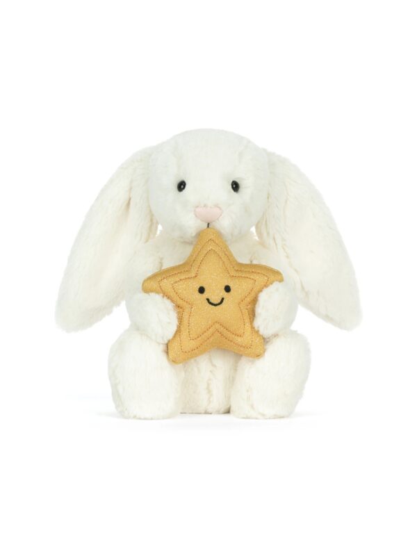 JCDB2610008-00-Cream-Bunny-with-Star-31cm_1-1-uni JELLYCAT 奶油兔抱星星絨毛娃娃 31cm
