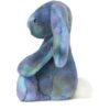 JCDB2610012-65-Zodihop-Luxe-Bunny-31cm_4-mc JELLYCAT Zodihop Luxe Bunny 宇宙兔近拍臉部特寫,柔軟表情與藍綠色毛皮細節
