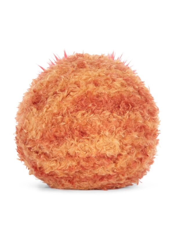 JCDB2610015-24-Amuseables-Planet-Mars-22cm_3-mc JELLYCAT Amuseables Planet Mars 表情細節近拍,突顯蓬鬆眉毛與不高興的可愛神情