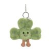 JELLYCAT-Amuseables-Siofra-Shamrock-Bag-Charm_4-1-uni JELLYCAT 三葉草造型包包吊飾 Siofra Shamrock