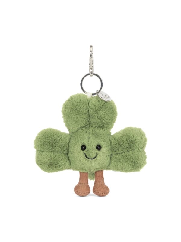 JELLYCAT-Amuseables-Siofra-Shamrock-Bag-Charm_4-1-uni JELLYCAT 三葉草造型包包吊飾 Siofra Shamrock