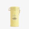 Lemon_Zest_Shortbread_Round_Tin_150g_4-mc CARTWRIGHT & BUTLER 酥餅鐵盒開蓋俯視,內層排列整齊的奶油酥餅餅乾