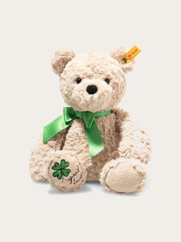 SFDB2510001-1-uni STEIFF Jimmy 幸運草緞帶泰迪熊娃娃 30cm
