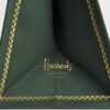 HDBB2632010-55_6 Harrods Building Print Tote Bag 整體平放展示,經典綠底色與燙金全身印花