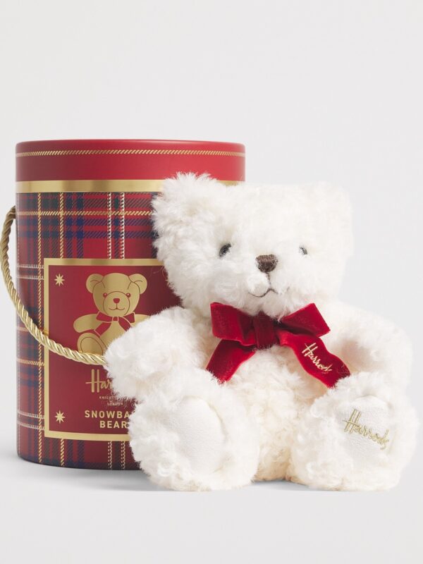 Harrods 雪球泰迪熊與精美節慶禮盒全覽,禮盒裝飾精緻可重複珍藏