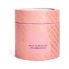 HDFC2420001-12_1-uni-1 英國 Harrods 草莓牛奶巧克力球 230g 粉紅禮盒正面,展示品牌金色標誌