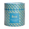 HDFC2420006-64_1-uni 英國 Harrods 可可粉牛奶巧克力杏仁球 325g 粉藍禮盒正面外觀,印有 Harrods 品牌標誌