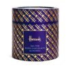 HDFC2420006-67_1-uni Harrods 海鹽黑巧克力杏仁禮盒正面,展示標誌性藍色包裝盒與燙金品牌字樣