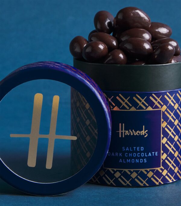 HDFC2420006-67_3 Harrods 藍色禮盒側面與成分標示,325g 容量,英國原裝進口