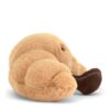 JCDB2540011-82_3 JELLYCAT Amuseables Croissant 娃娃尺寸示意,約高 9cm 寬 22cm 的迷你可愛比例