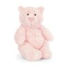 JCDB2630007-12_1-uni JELLYCAT Leola Bear 粉紅利奧拉熊絨毛娃娃正面全身,展示蓬鬆粉嫩毛料與可愛熊臉