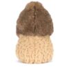 JCDB2630012-85_3 JELLYCAT Peanut Yeti 娃娃與手掌大小比例參考,呈現 15cm 迷你尺寸