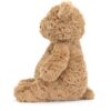 JCDB2630015-84_2 JELLYCAT 巴塞洛繆熊側面特寫,展示柔順棕色聚酯纖維毛絨質感