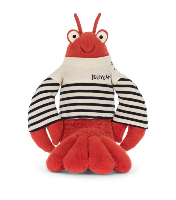 JCDB2630023-18_4 JELLYCAT Larry龍蝦娃娃擺設情境,適合嬰兒床畔或書桌療癒擺飾