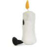 JCDB2630026-00_3 JELLYCAT Flickerty Candle 娃娃背面,呈現閃閃發光小短腿設計細節