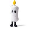 JCDB2630026-00_7 JELLYCAT Amuseables Flickerty Candle 官方吊牌特寫,顯示品牌標誌與型號 A4CAND