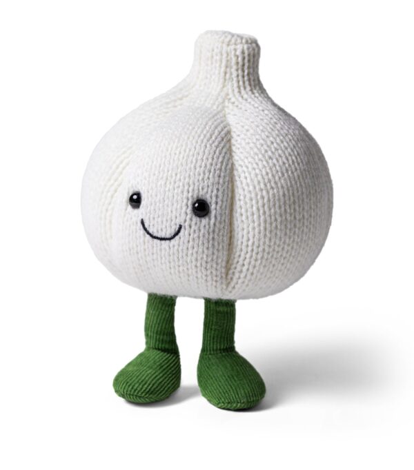 JCDB2630027-00_6 JELLYCAT Amuseables Garlic 與其他 Amuseables 系列玩偶並排比較尺寸