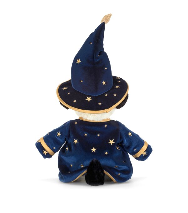 JCDB2630028-69_4 JELLYCAT Rufferty 絨毛娃娃背面,呈現天鵝絨斗篷剪裁與披肩設計