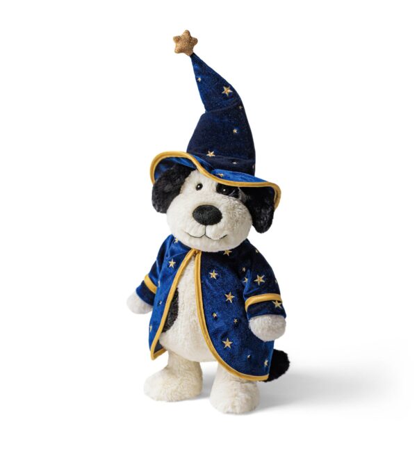 JCDB2630028-69_6 JELLYCAT Rufferty 限定版娃娃尺寸對比展示,高約 31cm