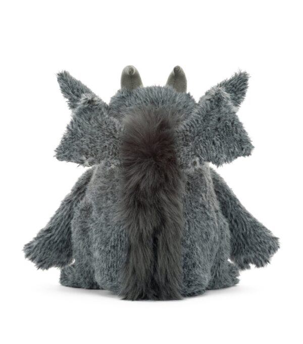 JCDB2630029-08_4 JELLYCAT Growlston Gargoyle 俯視角度,展示整體比例與頭部可愛弧度