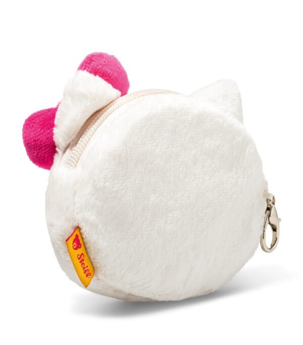 SFBE2630001-00_3 Steiff x Hello Kitty 零錢包俯視圖,呈現整體尺寸比例約 10×12cm