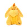 DNDB2540002-34_1-uni 英國 Disney 屹耳黃色絨毛娃娃正面全身照,約 38cm 高,表情憂鬱可愛