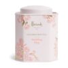HDFT2630003-11_1-uni 英國 Harrods 婚禮慶典散裝茶葉禮罐正面,粉色花卉圖案 Food Halls 專屬茶罐
