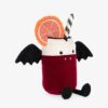 JCDB2630035-76_3 JELLYCAT 萬聖節限定飲料娃娃俯視角度,呈現頂部設計與整體比例,尺寸約16cm