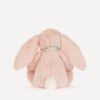 JCDB2630045-14_3 JELLYCAT Liberty Mirabelle 兔子耳朵與蝴蝶結特寫,Liberty Fabrics Mirabelle 印花清晰可見