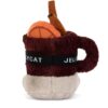 JCDB2630049-85_3 JELLYCAT Amuseables 香料熱飲玩偶近拍,橘色滑雪鏡與表情特寫