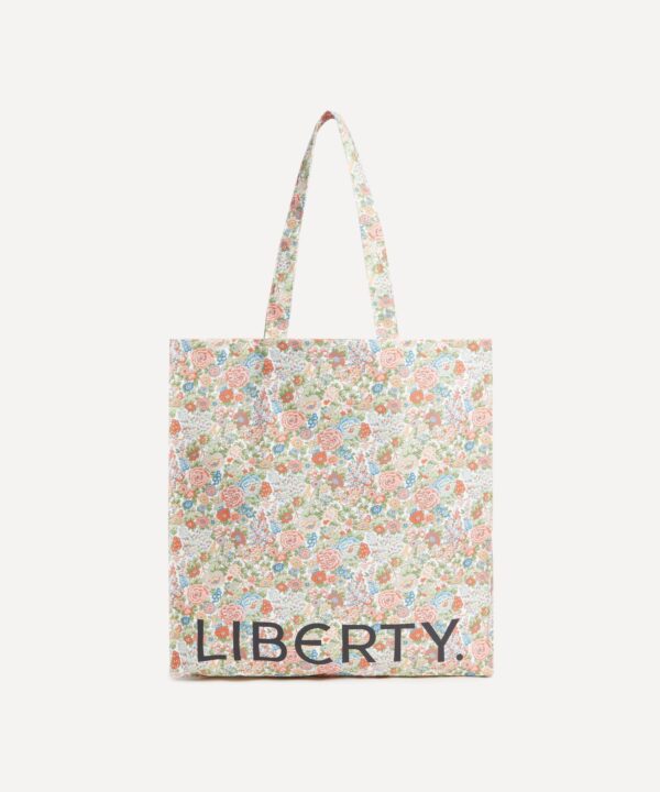 LYBB2632001-12_3-4 Liberty London Elysian Day 托特包提把特寫,展示棉質材質與縫製工藝細節