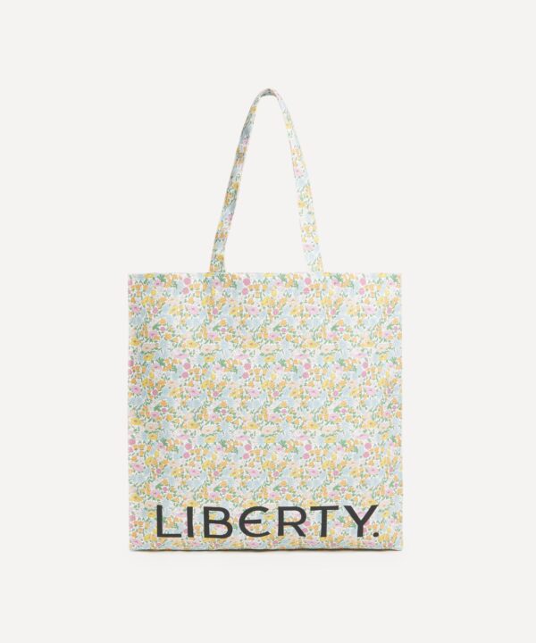LYBB2632003-52_3 Liberty London 手提袋提把特寫,展示雙提把設計與棉帆布質感