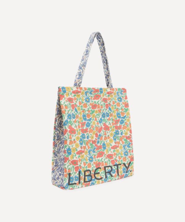 LYBB2632004-55_2 Liberty London 托特包側面與側縫拼接細節,棉帆布材質質感近拍
