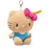 SFAK2630003-82_2 STEIFF Hello Kitty Charm 側面細節,呈現柔軟毛絨質感與精緻做工